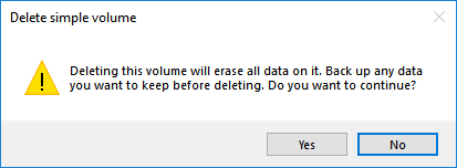 Delete partition to free up space.