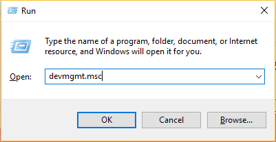 fix hard drive not detected on Windows 10 - devmgmt.msc
