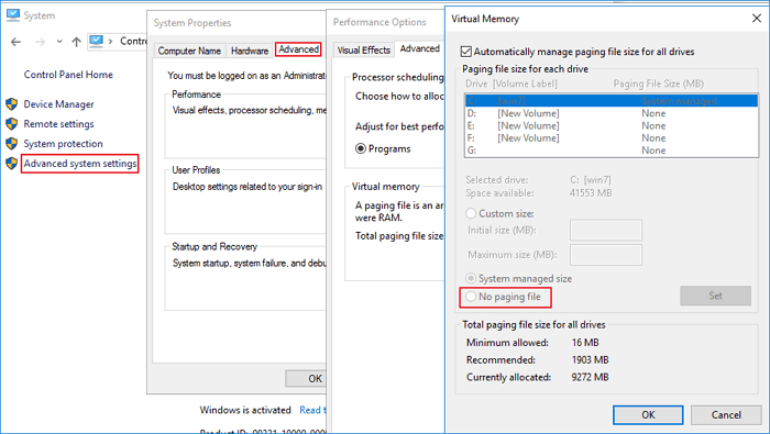 how to increase shrink volume in windows 10