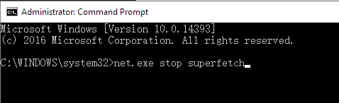 fix service host local system high disk, cpu and memory usage with command prompt