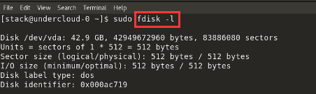 fdisk command linux