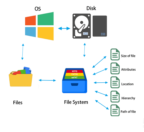File System and operating system
