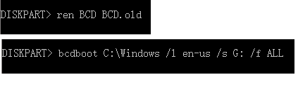 rebuild bcd to fix Windows 10 didn't load correctly