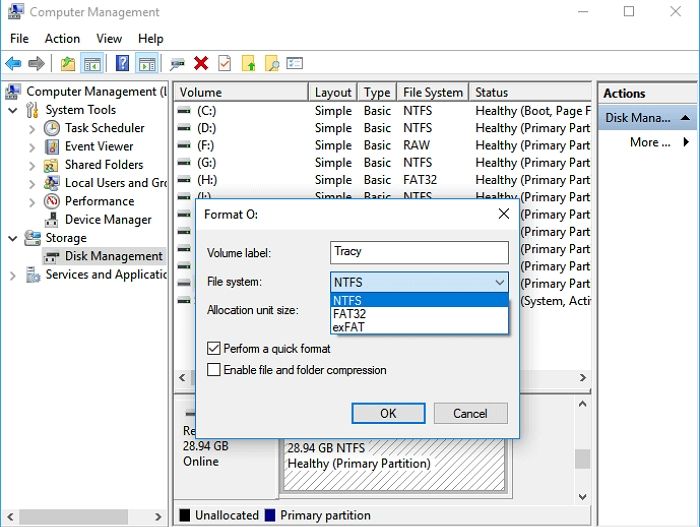 Windows Disk Management