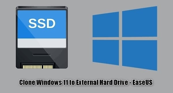 Clone Windows 11 to an External Hard Drive