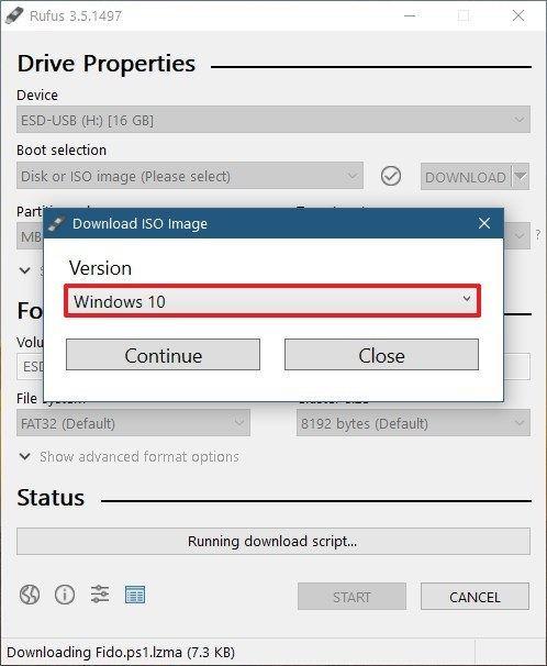 how to use rufus to create bootable usb step 2