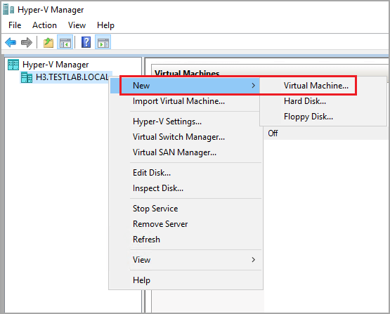 hyper v manager 1