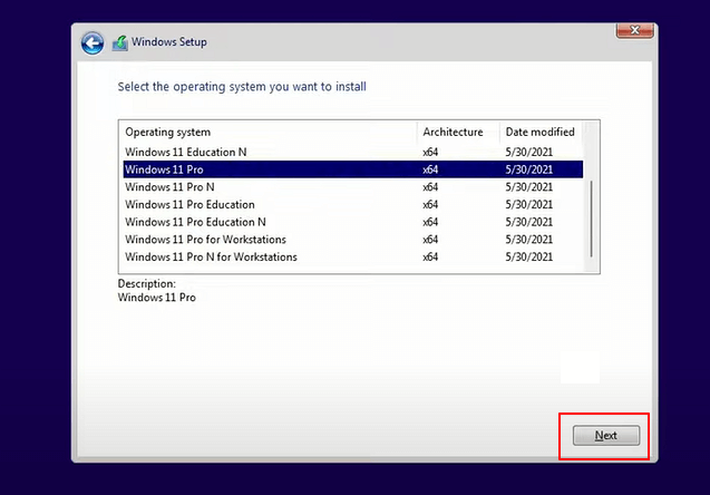 Install Windows 11 on GPT