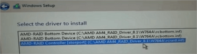 load raid driver - 2