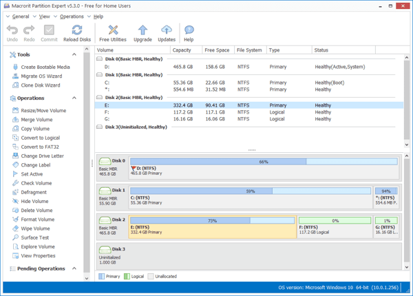 disk management tool top 2 - Macrorit