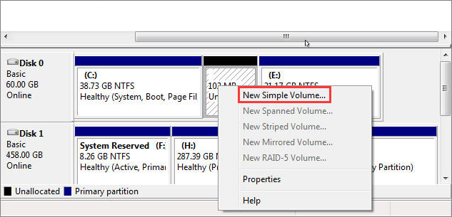 how to move system reserved partition