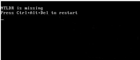 NTLDR Is Missing error with Windows 10/8/7 fail to load issue.