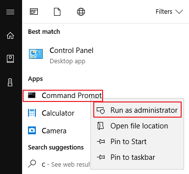 open command prompt