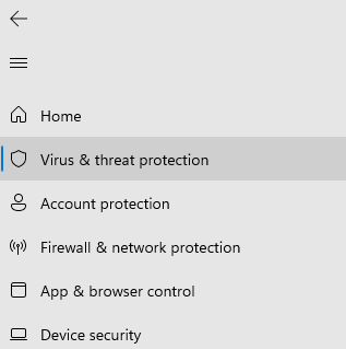 Click on Virus & threat protection to remove any Virus and Malware