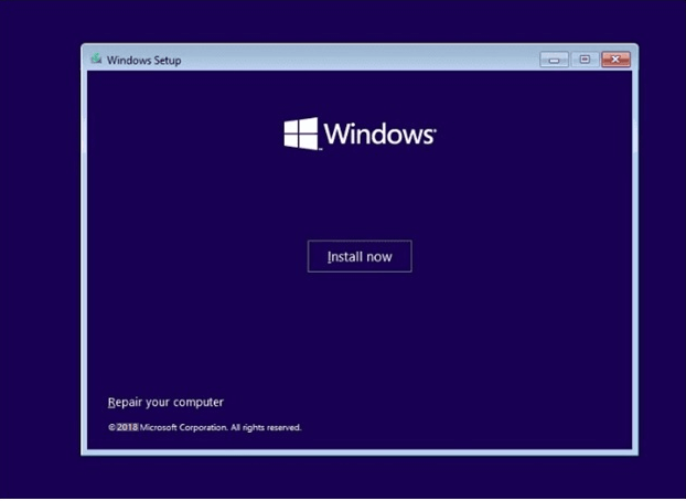 Windows installation