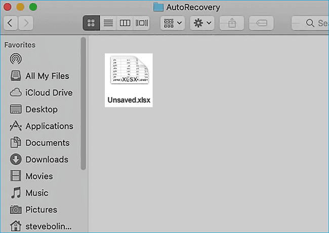 Recover Lost or Unsaved Excel Files from AutoSave on Mac
