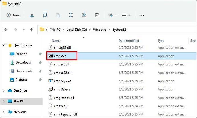 cmd file location