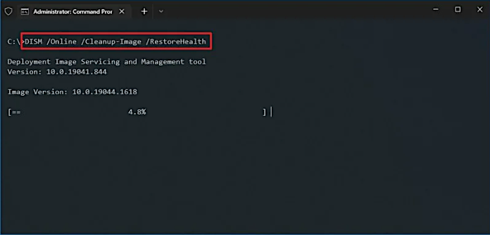 Repair corrupted system files that slows down computer