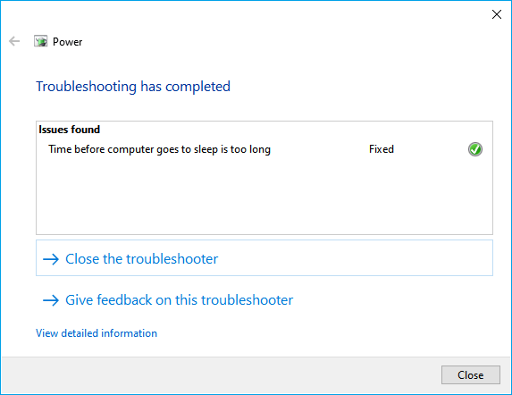 Troubleshoot power issue that slows down PC from shutting down