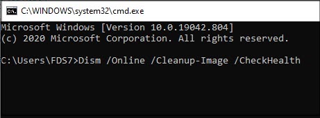 checkhealth command
