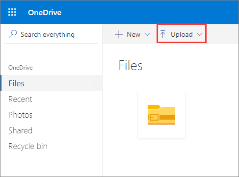 transfer big files onedrive 1