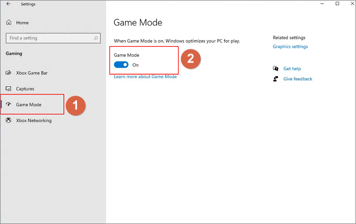 optimize Windows 11 for gaming by turning on game mode
