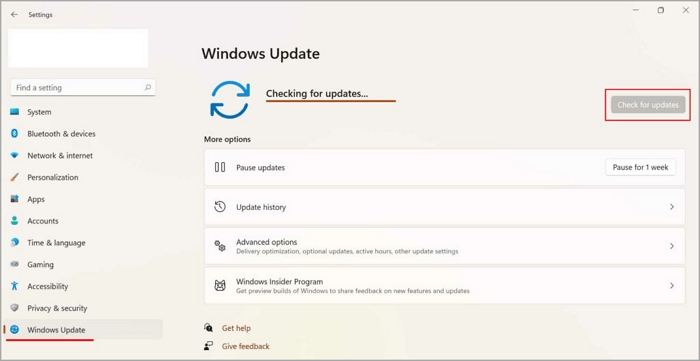 update windows 11 build