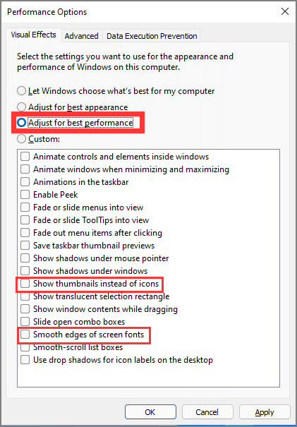 virual effect settings 3