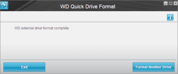 wd quick formatter download operation -4