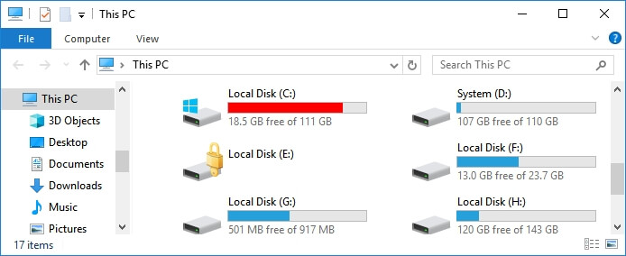 full c drive