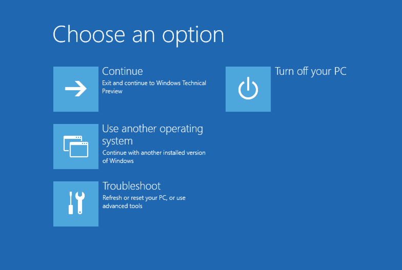 select command prompt