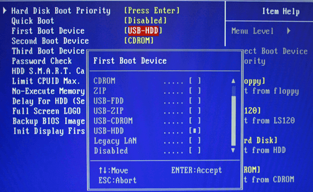 Makes Windows boot on USB.