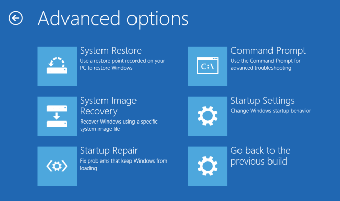open command prompt in advanced options