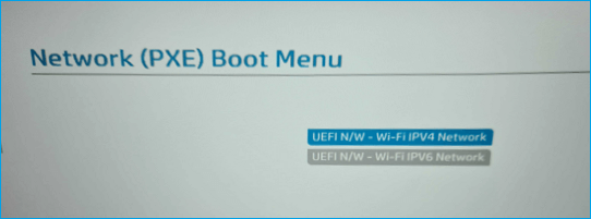 Run PC from Network drive via HP boot menu