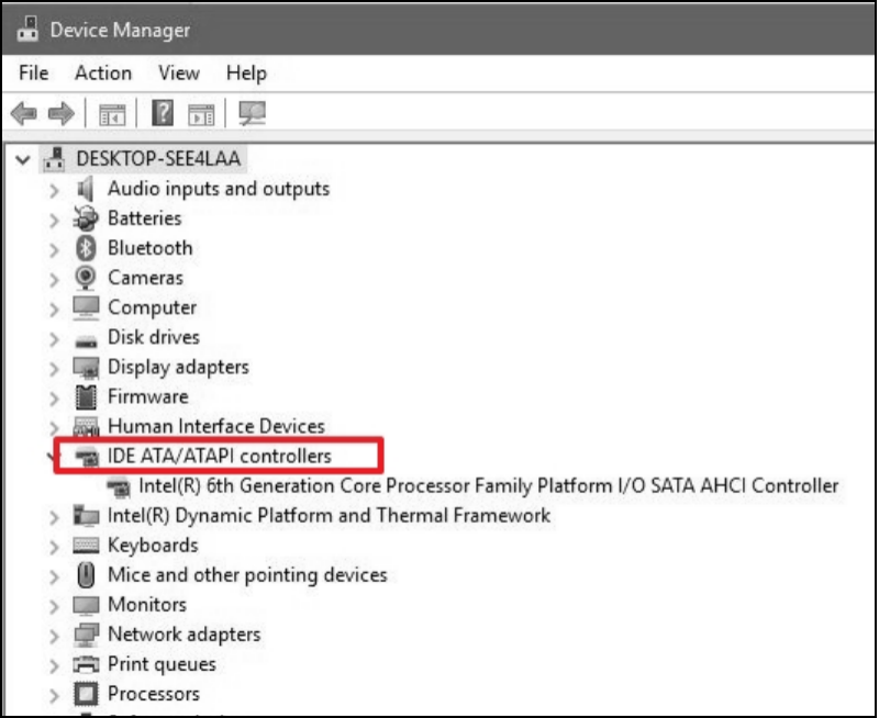 ide ata/atapi controllers