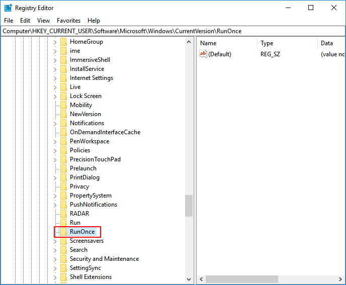 check registry to fix the system cannot find the file specified