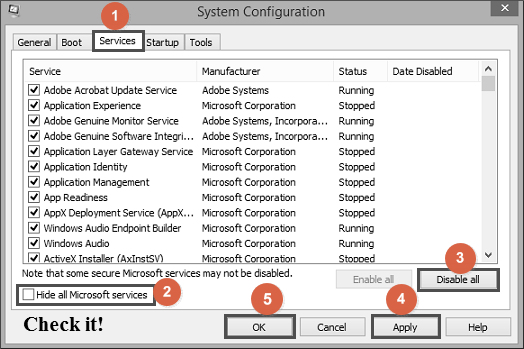 close conflicting programs to fix excel 2016 open and close automatically