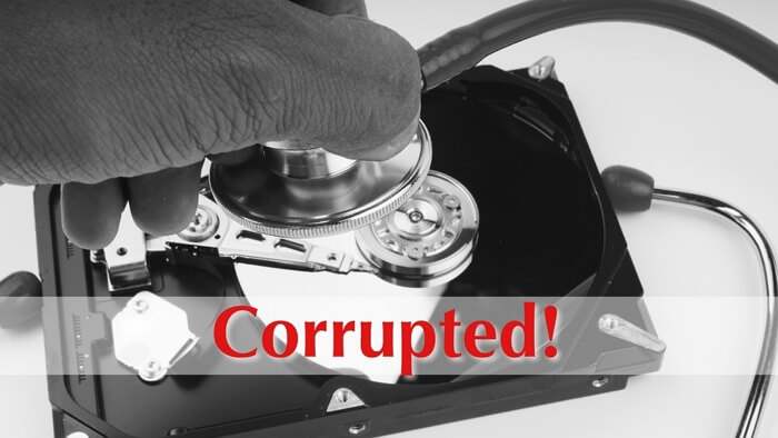 recover files from a corrupted hard drive