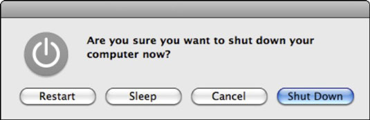force shutdown mac