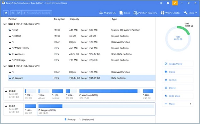 free partition manager software windows 7