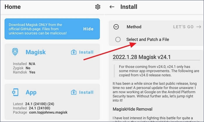 root a device step4
