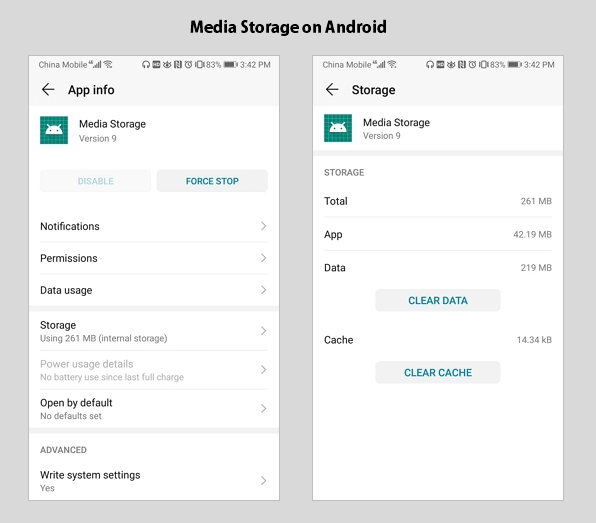 Media Storage on Android