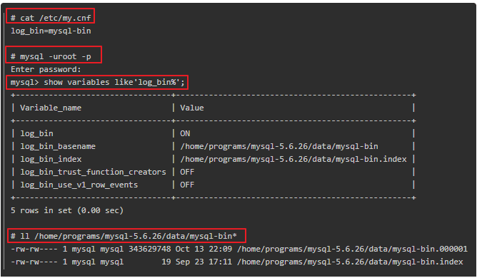 how to recover mysql from binlog -1