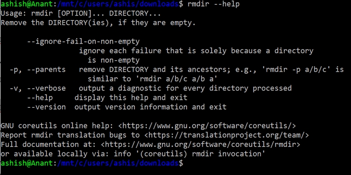 Remove directory in Linux with rm-1