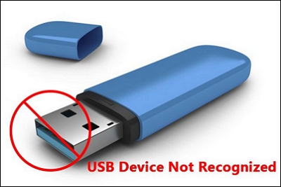USB device not recognized