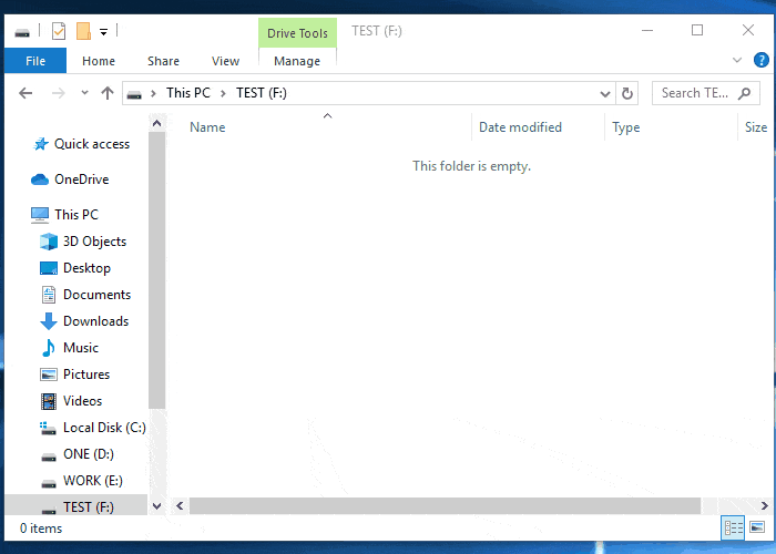 Show hidden files in Windows 10 - File Explorer