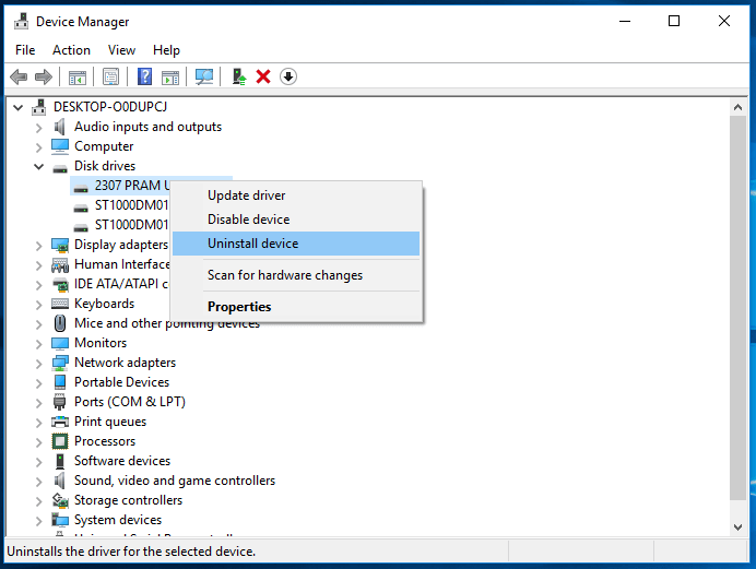 Fix USB drive not showing up in Windows 10 -  Reinstall Driver