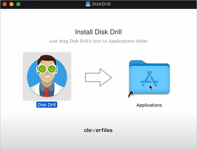 Disk Drill Mac Installation