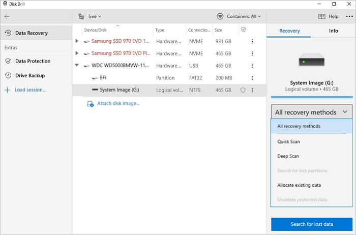 Disk Drill Recover Files