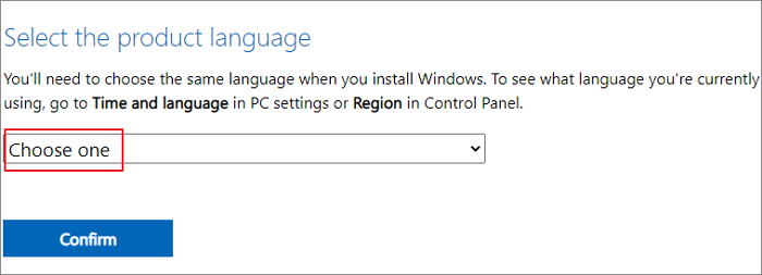 choose windows 11 product